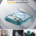 Miracase for iPhone 17 Pro Max Case 6.9" Full-Body Phone Case with Built-in Glass Screen Protector& Full Camera Protector,[Magnetic with MagSafe] Drop Proof 17 ProMax Cover, Green