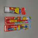 Colgate Kids Pokemon Toothbrush and Kids Toothpaste Gift Set, Includes Pokemon-Themed Battery Toothbrush, 2 Bubblegum Flavored Fluoride Toothpastes, and 2 Manual Toothbrushes