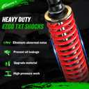 EZGO Golf Cart Heavy Duty Coil Spring Shock Absorber for TXT/Medalist 1994-UP Gas or Electric Models, EZGO TXT Front and Rear Shock Absorber, Replaces OEM# 70928-G01, 76418-G01, 70630-G01