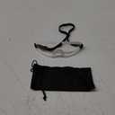 Kingdder Eye Shield Clear Eye Shield for Sleeping Protective Goggles with Adjustable Strap and Soft Padding, Sensitivity of The Eyes to Light, Storage Bag(1pc)