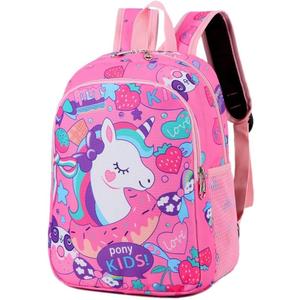 CHERUBIC Kids Backpacks Cute Lightweight Water Resistant Preschool Backpack For Boys Girls Age 3-5