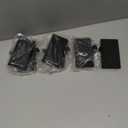 Stocking Holders for Mantle Set of 6, Metal Christmas Stocking Holder, Weighted Stocking Hangers with Non-Slip Protective Pad, Mantle Garland Hanger for TV Stand | Staircase | Dresser