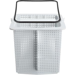 SPX1600M Skimmer Basket SPX1600S Cover Gasket Replacement Strainer Basket Compatible with Hayward Super Pump SP2607X10 SP2615X20XE SP1615X20 Inground Pool Pump, Filter Basket (White)