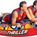 WOW Sports Pro Thriller 2 Towable Tube for Boating - 1 to 2 Person Towable - Durable Tubes for Boating