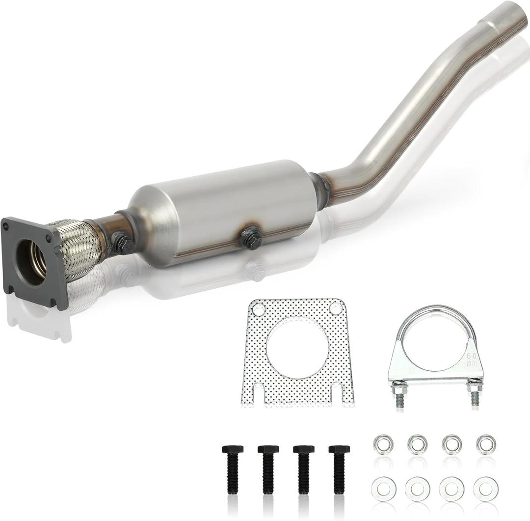 Catalytic Converter, QKVBKAU for Kia Optima 2.4L L4 | EPA Compliant Replacement | OBD II & High Flow Design | catalytic convertor Replaces OEM# 674-128, 10H56963, 48767736KA