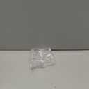 Momcozy Flange Insert 21mm Compatible with 24mm Flange/Shield of Most Pumps, Insert for Breast Pump Replacement Accessories, 4PCS 21mm (Transparent)