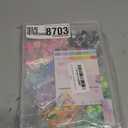 450PCS FIVEIZERO Assorted Acrylic Beads for Bracelet Making, Flower Star Heart Butterfly Candy Gummy Bear Kawaii Aesthetic Cute Beads for Jewelry Making, Keychains, Necklace, Phone Charms, DIY Crafts (6 Colors Bracelet Making Kit)