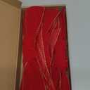 3 Packs Red Christmas Bows Large Velvet Bow for Wreaths, Tree, Outside Decorating, Outdoor (12 * 14 inch)