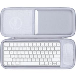 Lebakort Storage Case Compatible with Apple Magic Keyboard + Magic Mouse Combo - Off White