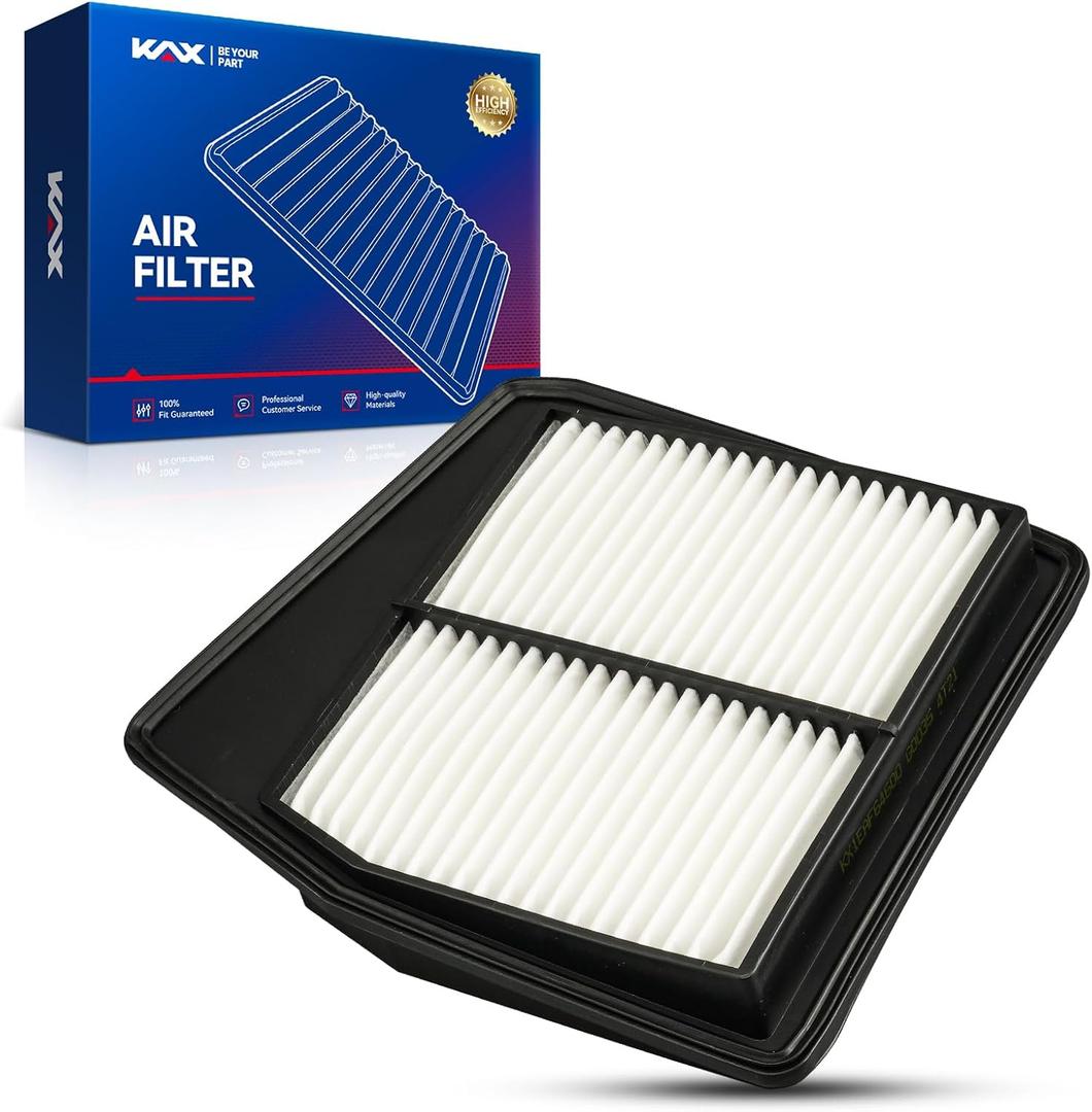 KAX Engine Air Filter, CA10802 Replacement for Acura TSX 2009 2010 2011 2012 2023 2014, Enhanced Filtration & Improved Airflow