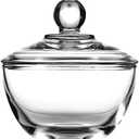 Anchor Hockings Brand Anchor Hocking Presence Glass Sugar Bowl with Lid, 1-Pack, Clear