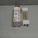 E26 Tube Bulbs 40 Watt Dimmable Light Bulb 3000K Soft White T10 Edison Style Filament Light Bulb 4W LED Edison 8.9 Inch Long Tubular Bulb 400Im Clear Glass,4 Pack.