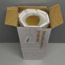 Large Stone Drying Mat for Kitchen Counter, Collapsible Dish Drying Mat Quick Drying Super Absorbent Diatomaceous Earth Mat, Drain Pad for Dishes Bottles Cups Match Any Countertop 24" x 16" (White)