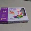 E-Blox Building Blocks STEM Circuit Kit, 59 Projects, Build Your Own Fan Launch Light Show, Science Projects, Birthday Gift, Boys, Girls, 8+