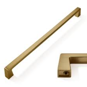 GOFFIDECO 6 Pack 81/2 Inch Length|71/2 inch(192mm) Hole Center Champagne Bronze Kitchen Cabinet Handles, Cabinet Pulls Kitchen Cabinet Hardware, Cupboard Pulls, Drawer Handles