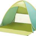 Automatic Pop Up Instant Portable Outdoors Quick Cabana Beach Tent Sun Shelter