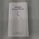 URPOWER Essential Oil Diffuser with 7 LED Color Changing Lights, Timer & Auto-Off - Ultrasonic Aromatherapy Fragrant Oil Humidifier Vaporizer Scent Diffusers for Home, Bedroom, Office, Yoga (Smooth White)