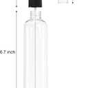 Bekith 16 Pack 8 oz Plastic Spray Bottles, Clear Empty Fine Mist Sprayer Bottles with Pump Spray Cap for Essential Oils, Travel, Perfumes