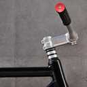 QfwdfcTrenz Handlebar End Caps Aluminum with Hexagonal Wrench | Adjustable Bike Bar Ends Bar End Plugs Caps Red Road Bicycle Grip Bike Handlebars Plug Handlebar Plugs