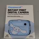 Cinnamoroll Instant Print Kids Digital Camera & Video Camcorder with Selfie Camera by Kidamento, Scavenger Hunt Momento Book, 32GB Memory Card - Model P Cinnamoroll