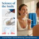 Hydroxyapatite Toothpaste, Gentle Enamel Care & Deep Cleaning, Fresh Breath Oral Care, Daily Toothpaste for Healthy Teeth and Sensitive Gums, Family-Friendly Dental Care, 120g