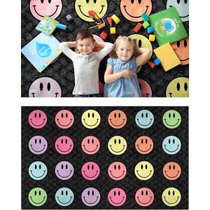 OLEEK Large Classroom Rug Elementary 8x10 - (Washable) Classroom Rugs for Kids Room - Classroom Carpet Elementary - Kids playroom Rug 8 x 10 - Preschool Rugs for Classroom - Schoolgirl Classroom Decor