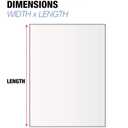 BOX USA Packing Paper Sheets 24" x 36" (400 Sheets, 25 lb) - Newsprint Paper for Shipping, Storage and Moving Supplies, White