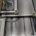 Framed Black and White Abstract Wall Art for Living Room, 5 Piece Modern Art Prints Paintings Artwork for Walls, Minimalist Pictures for Hallway Fireplace Dining Bedroom Office Bathroom Wall Decor