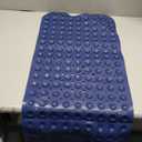 ENKOSI Bath Mat - Large Non Slip Bathtub & Shower Mat - Extra Long 40 x 16 Inch Bathroom Mats for Tub Nonslip Anti Slip Bathmats (40x16 Navy 1-Pack)