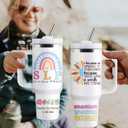 Speech Language Pathologist Gifts, Speech Therapy Gifts, SLP Gift for Women, SLP Graduation Gift, 40oz Stainless Steel Tumbler