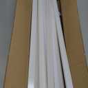 Colingmill 1 Set Peel and Stick Door Moulding Kit 3-Layer Premade Door Panels Molding Trim Self Adhesive 3D Trim for Mirror Window Frame Decor (Top 54" Arched Bottom 24" X 24")