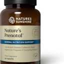 Nature's Sunshine Prenatal, 120 Tablets | Prenatal Vitamin Provides a Combination of Vitamins and Minerals to Support the Nutritional Needs of Both Mother and Child, Best Buy 02/2026
