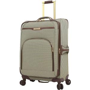 London Fog Oxford III Expandable Spinner, Olive, 25-Inch