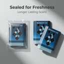 Fresh Linen Scented Sachets, 3 Pack Hanging Closet Deodorizer for Drawers, Wardrobes, Bags, Suitcases and Small Spaces