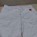 JMIERR Mens Casual Shorts - Cotton Drawstring Summer Beach Stretch Twill Chino Golf Shorts (X-Large, S Mist Blue)