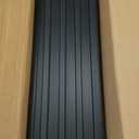 RORA Slat Wall Paneling Garage Slat Wall Storage Systems 4x8 ft Slatwall Black Heavy Duty Satwall for Tool Organization ,Pvc SlatWall Panels,Fits for Storage and Display