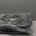 Flash Furniture Hercules Series Plastic Folding Chairs for Parties and Weddings, Stackable Commercial Event Seats with 650-lb. Static Weight Capacity, Set of 4, Black