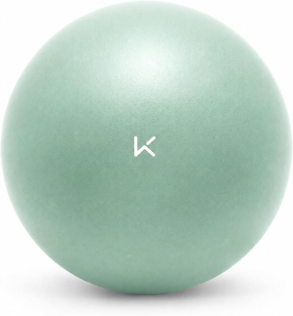 KEEP Exercise Ball Anti-Burst - Thickened Yoga Ball Pilates Ball for Physical Therapy, Fitness Ball for Workout, Core Strength and Physical Therapy (25cm, Pale Green)
