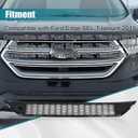 GXARTS Black Lower Front Bumper Grille FT4Z-17K945-AA ompatible with Ford Edge SEL Titanium 2015-2018