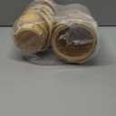 10 Pack Small Wooden Gift Basket, 4 x 4.7 Inch Round Woven Fruit Baskets Bulk, Mini Picnic Baskets with Handle for Garden Picking Berry Vegetable Flower DIY Craft Wedding Party Home Decor