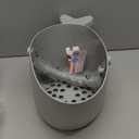 Skip Hop Bath Toy Storage, Moby Stowaway Bucket, Grey