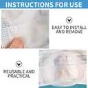 16Pcs Face Bracket for Mask -3D Mask Bracket -Face Mask Internal Support Frame, More Space for Comfortable Breathing, Lipstick Protector Washable Reusable