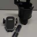 Cup Phone Holders for Your Car, [360Adjustable] Car Cup Holder Phone Cradle for 2.5-4" Cup Holders-Compatible with iPhone 15/14 Pro, Phone Holder Mount for Truck/SUV| Anti-Slip & No Shake Design (black)