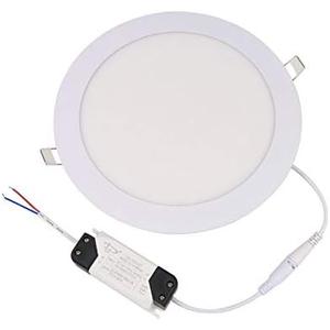 BSOD LED Panel Light 3W 4W 6W 9W 12W 15W 18W 24W Flat Lamp Round Ultra-Thin Recessed Ceiling Light Downlight Fixture Kit (Cool White, 9W)