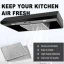 Allure Range Hood Grease Filter BPS1FA30 99010299 by Fetechmate 11-3/4" x 14-1/4" x 3/8" Aluminum Mesh Filter Fit for B-roan QS1 30" N-utone WS1 QS2 Range Hoods Replace S99010305 AP3378953-2 Pack