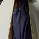 EliteShade USA 10-Year-Non-Fading Solar 9ft Market Umbrella with 80 LED Lights Patio Umbrellas Outdoor Table Umbrella with VentilationNavy Blue