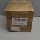 6x6 Stainless Steel Post Base,Internal 5.5 x 5.5 Anchor Bracket,Deck Concrete Support Anchor for Deck Railing, Fences, Mailboxes (2Pcs Black)