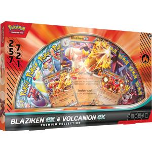 Pokmon TCG: Blaziken ex & Volcanion ex Premium Collection - 2025 Amazon Holiday Exclusive