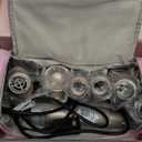 StyleVibe 6-in-1 Air Styler, Hair Dryer & Blow Dryer Brush with Travel Case - Auto Wrap Curls (L/R), Fast Drying, Thermal Round Brush for Smooth Blowouts & Frizz-Free Volume, No Heat Damage