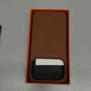 SHIELDON Top Grain Crazy Horse Leather Case for iPhone 17 Pro 6.3" 2025 | [Updated Camera Button] | Compatible with Magsafe | Magnetic Wireless Charging | Shock-Absorbent | Metal Buttons - Brown